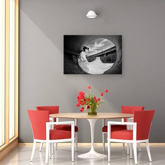 Tablou Canvas - Teava Completa, Marime: 80 x 120 cm - 4- Roveli