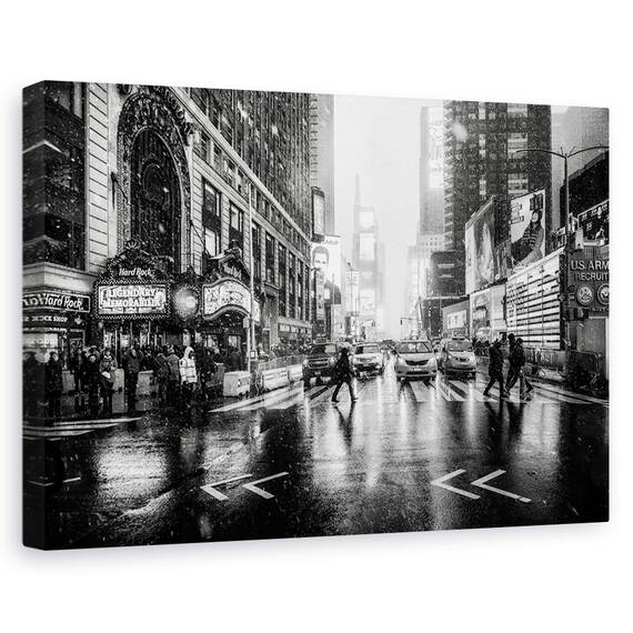 Tablou Canvas - Times Square, Marime: 80 x 120 cm - - Roveli