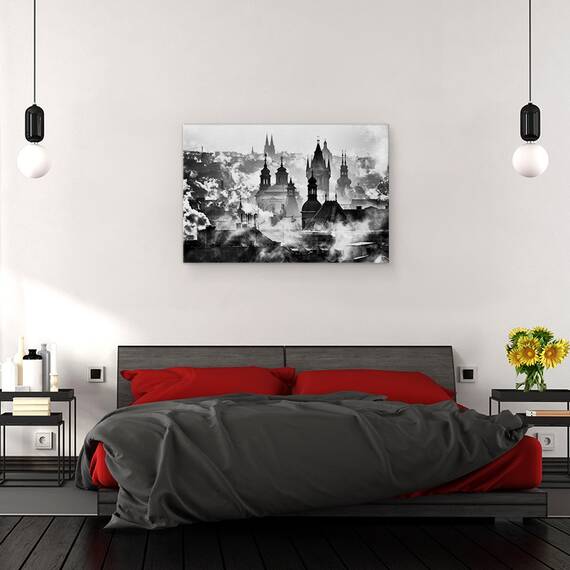 Tablou Canvas - Turnurile Din Praga, Marime: 80 x 120 cm - 3- Roveli