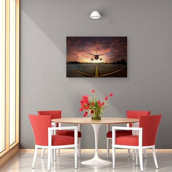 Tablou Canvas - Urmarind Apusul, Marime: 80 x 120 cm - 4- Roveli