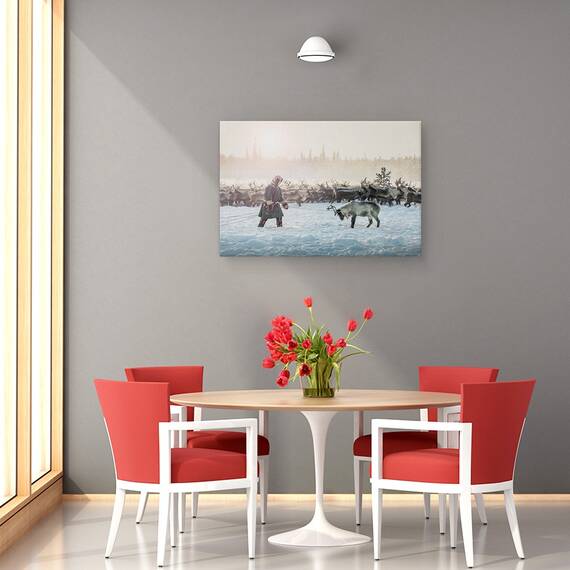 Tablou Canvas - Vanatoare, Marime: 80 x 120 cm - 4- Roveli