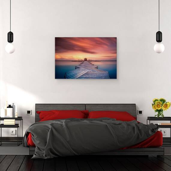 Tablou Canvas - Vechi Centru Spa, Marime: 80 x 120 cm - 3- Roveli