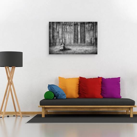 Tablou Canvas - Violoncelistul, Marime: 80 x 120 cm - 2- Roveli