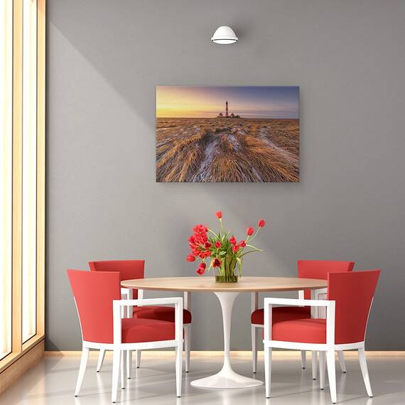 Tablou Canvas - Westerheversand, Marime: 80 x 120 cm - 4- Roveli
