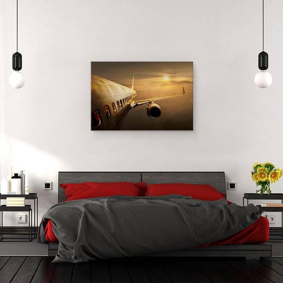 Tablou Canvas - Zbor De Aur, Marime: 80 x 120 cm - 3- Roveli