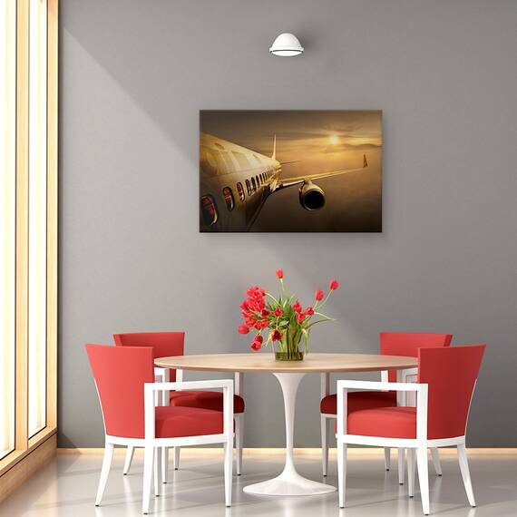 Tablou Canvas - Zbor De Aur, Marime: 80 x 120 cm - 4- Roveli
