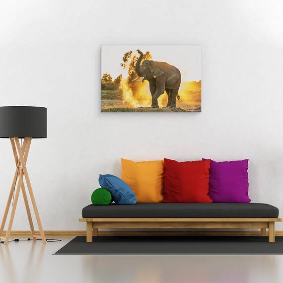 Tablou Canvas - Zi Fierbinte, Marime: 80 x 120 cm - 2- Roveli