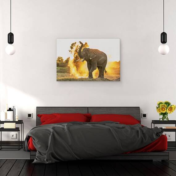 Tablou Canvas - Zi Fierbinte, Marime: 80 x 120 cm - 3- Roveli