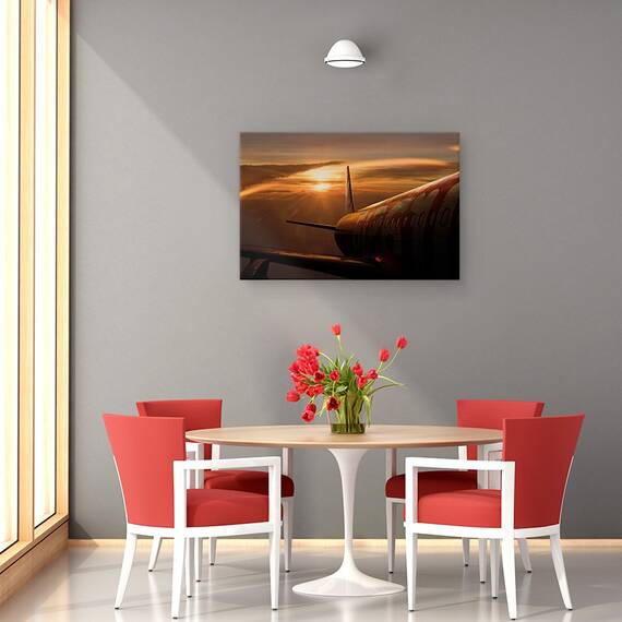 Tablou Canvas - Afara Din Zbor, Marime: 80 x 120 cm - 4- Roveli