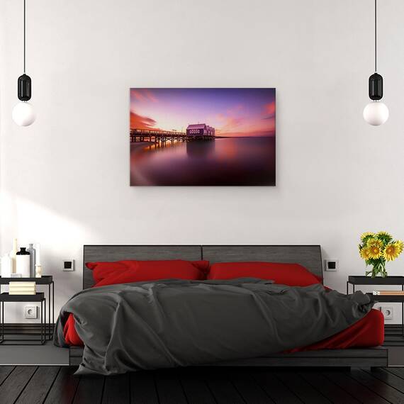 Tablou Canvas - Apus In Busselton, Marime: 80 x 120 cm - 3- Roveli