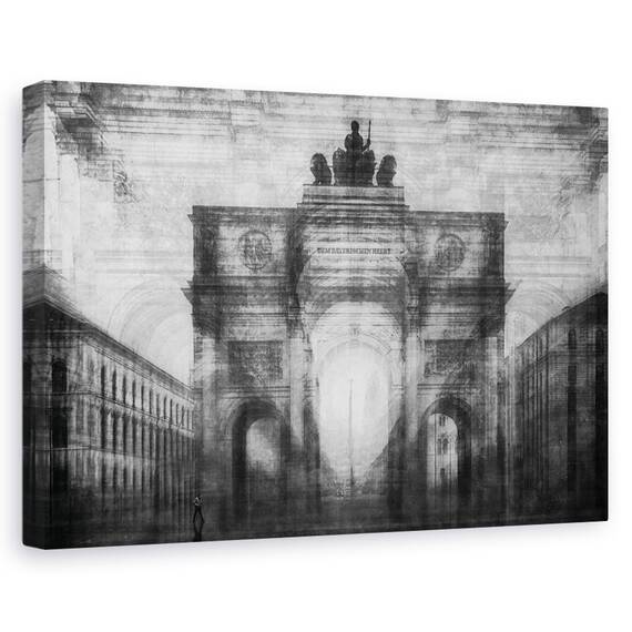 Tablou Canvas - Arcuri, Marime: 80 x 120 cm - - Roveli