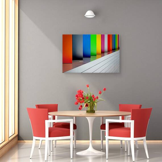 Tablou Canvas - Atat De Multa Culoare, Marime: 80 x 120 cm - 4- Roveli