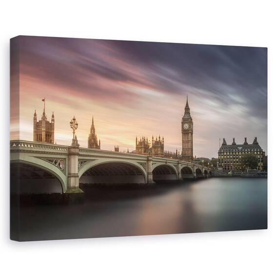 Tablou Canvas - Big Ben, Londra, Marime: 80 x 120 cm - - Roveli
