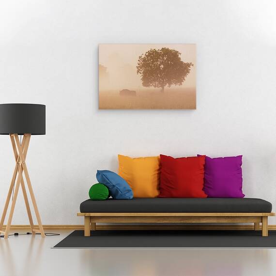 Tablou Canvas - Bizon European, Marime: 80 x 120 cm - 2- Roveli