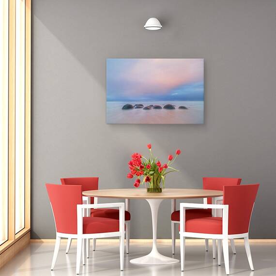 Tablou Canvas - Bolovani Moeraki, Marime: 80 x 120 cm - 4- Roveli
