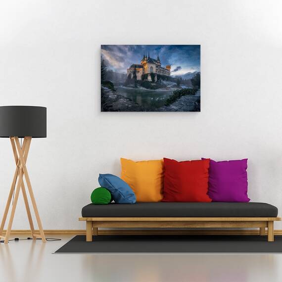 Tablou Canvas - Castelul Bojnice, Marime: 80 x 120 cm - 2- Roveli
