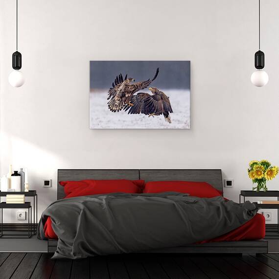 Tablou Canvas - Dansand In Zapada, Marime: 80 x 120 cm - 3- Roveli