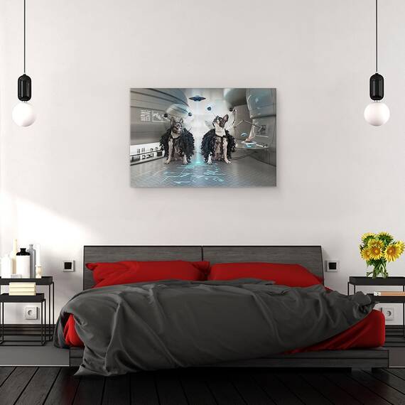 Tablou Canvas - Et Caini, Marime: 80 x 120 cm - 3- Roveli
