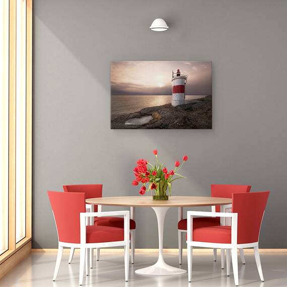 Tablou Canvas - Farul, Marime: 80 x 120 cm - 4- Roveli