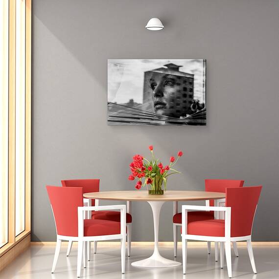 Tablou Canvas - Fereastra, Marime: 80 x 120 cm - 4- Roveli