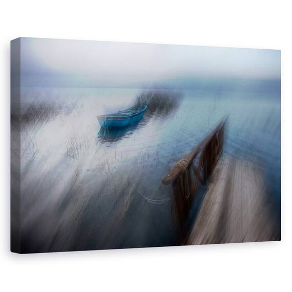 Tablou Canvas - Lac, Marime: 80 x 120 cm - - Roveli