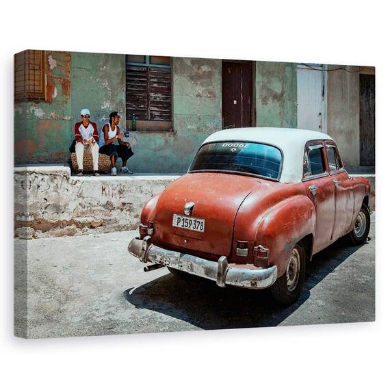 Tablou Canvas - Luand O Pauza, Marime: 80 x 120 cm - - Roveli