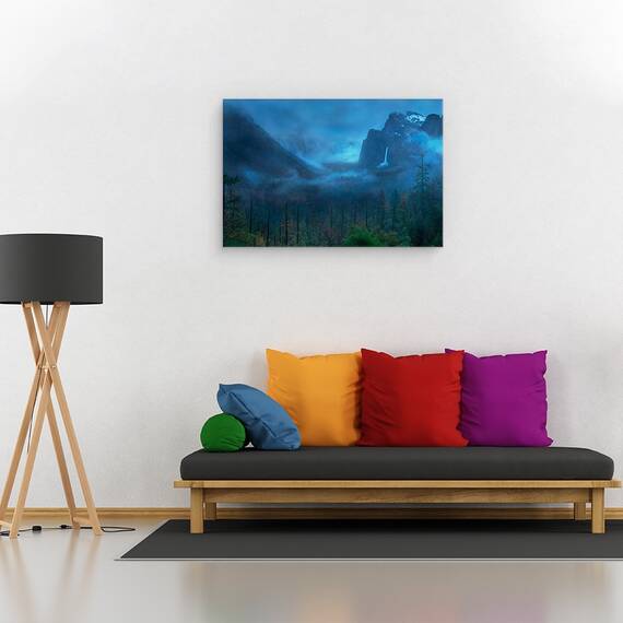 Tablou Canvas - Munte Sumbru, Marime: 80 x 120 cm - 2- Roveli