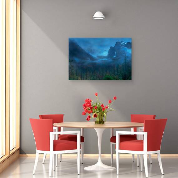 Tablou Canvas - Munte Sumbru, Marime: 80 x 120 cm - 4- Roveli