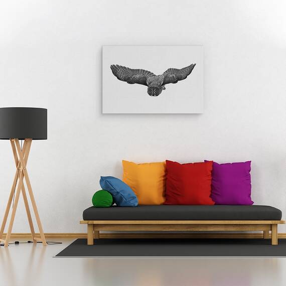 Tablou Canvas - O Fantoma Nordica, Marime: 80 x 120 cm - 2- Roveli
