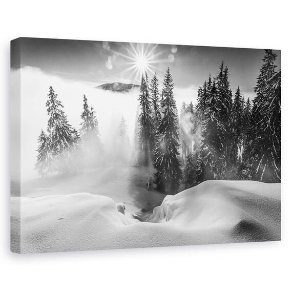 Tablou Canvas - O Poveste De Iarna, Marime: 80 x 120 cm - - Roveli