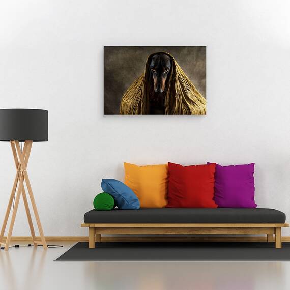 Tablou Canvas - Ochi De Aur, Marime: 80 x 120 cm - 2- Roveli