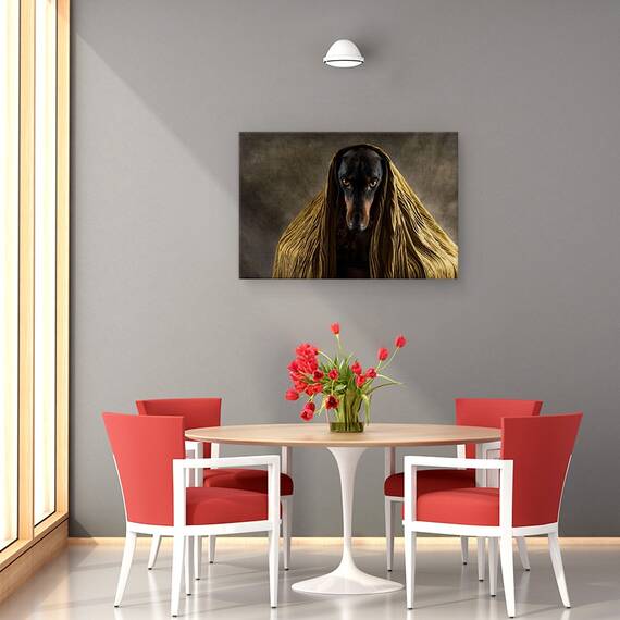 Tablou Canvas - Ochi De Aur, Marime: 80 x 120 cm - 4- Roveli