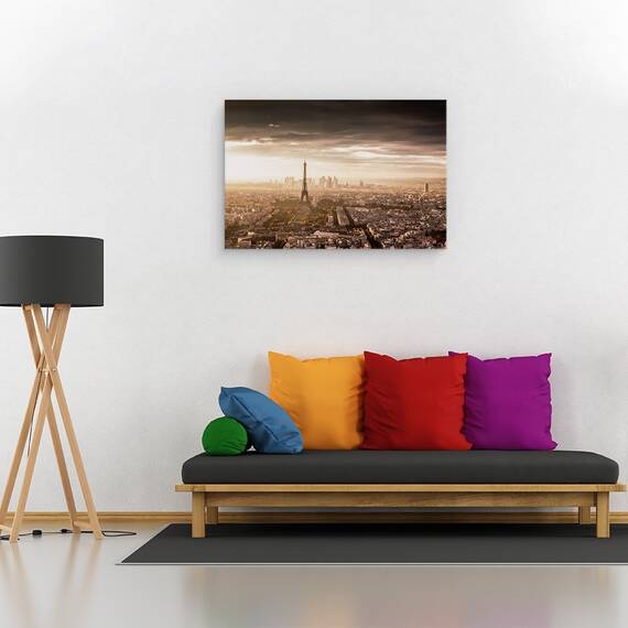 Tablou Canvas - Parisul Magnific, Marime: 80 x 120 cm - 2- Roveli