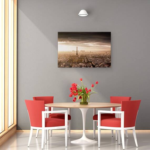 Tablou Canvas - Parisul Magnific, Marime: 80 x 120 cm - 4- Roveli
