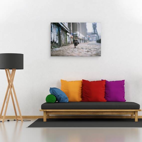 Tablou Canvas - Partea Intunecata A Hamburgului, Marime: 80 x 120 cm - 2- Roveli