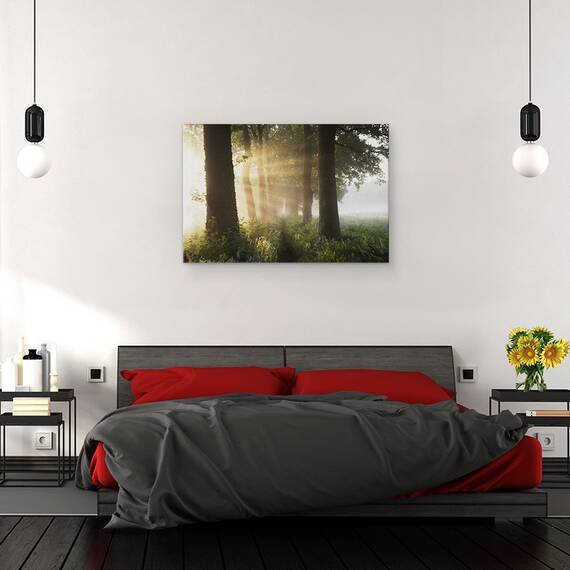 Tablou Canvas - Prima Zi De Vara, Marime: 80 x 120 cm - 3- Roveli