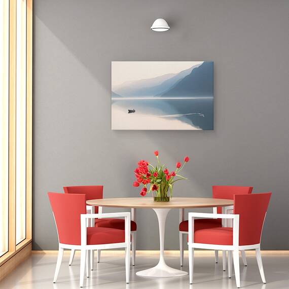 Tablou Canvas - Seara Statica, Marime: 80 x 120 cm - 4- Roveli