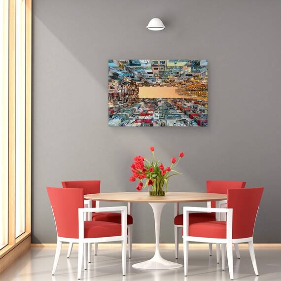 Tablou Canvas - Spatii Aglomerate, Marime: 80 x 120 cm - 4- Roveli