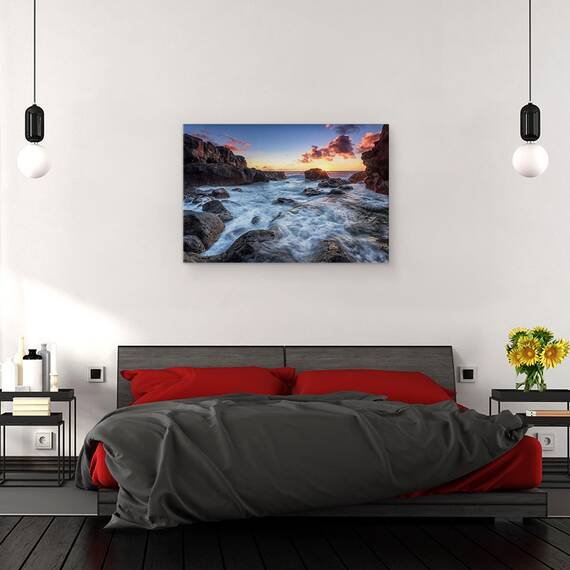 Tablou Canvas - Stanci In Lumina Soarelui, Marime: 80 x 120 cm - 3- Roveli