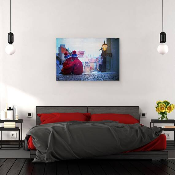 Tablou Canvas - Amurg, Marime: 80 x 120 cm - 3- Roveli