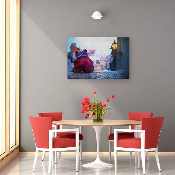 Tablou Canvas - Amurg, Marime: 80 x 120 cm - 4- Roveli