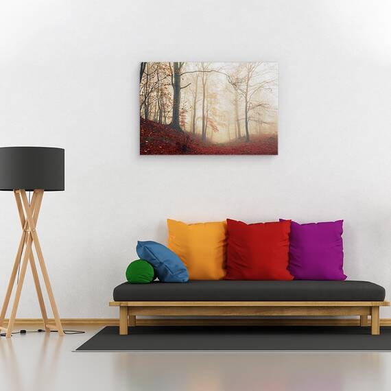 Tablou Canvas - Asteptand Caprioara, Marime: 80 x 120 cm - 2- Roveli