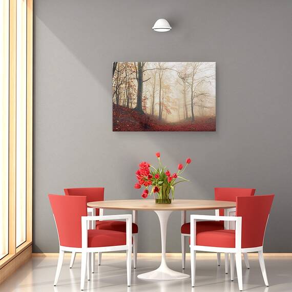 Tablou Canvas - Asteptand Caprioara, Marime: 80 x 120 cm - 4- Roveli