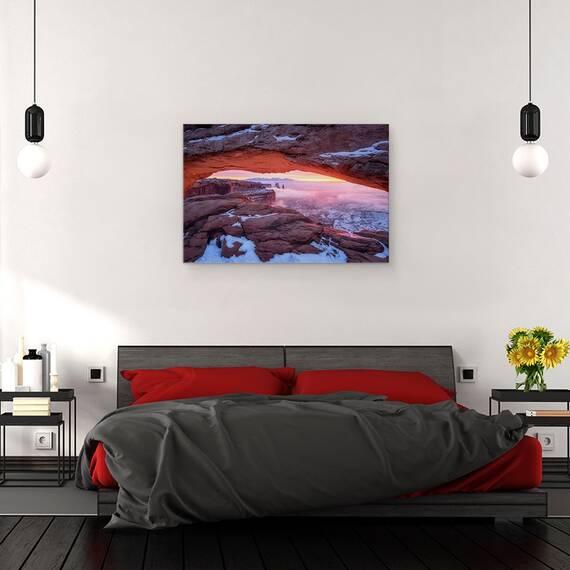 Tablou Canvas - Chiar Inainte De Rasarit, Marime: 80 x 120 cm - 3- Roveli