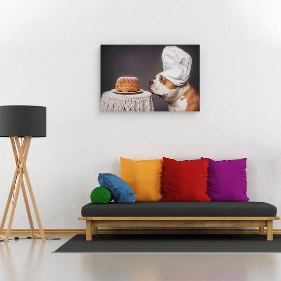 Tablou Canvas - Cofetarul Si Capodopera Sa, Marime: 80 x 120 cm - 2- Roveli