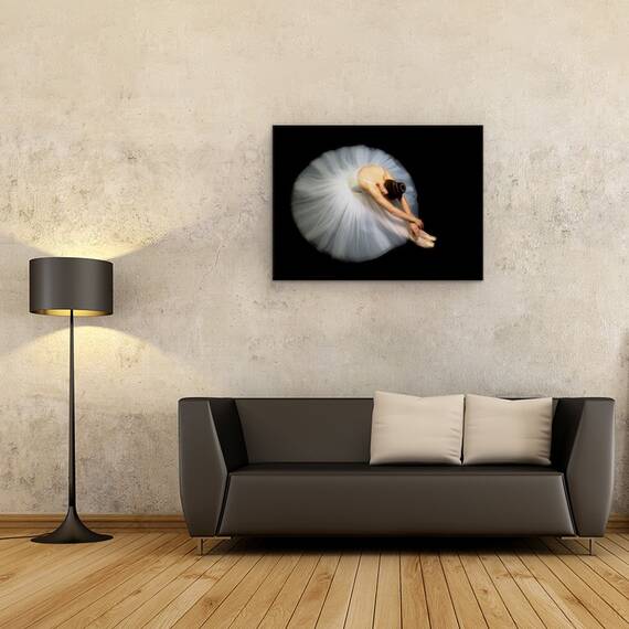 Tablou Canvas - Eleganta, Balerina, Marime: 60 x 80 cm - 2- Roveli