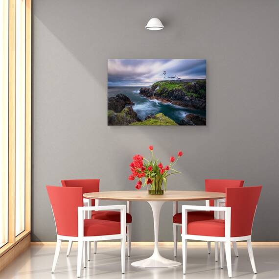 Tablou Canvas - Farul Fanad, Marime: 80 x 120 cm - 4- Roveli