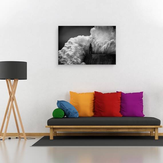 Tablou Canvas - Imbratisand Farul, Marime: 80 x 120 cm - 2- Roveli