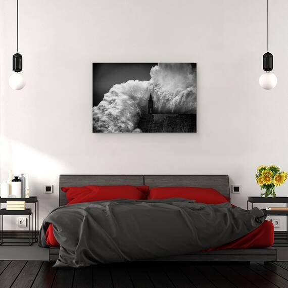 Tablou Canvas - Imbratisand Farul, Marime: 80 x 120 cm - 3- Roveli
