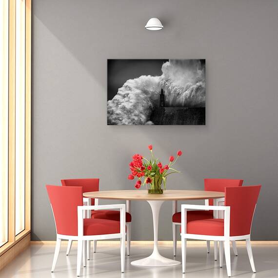 Tablou Canvas - Imbratisand Farul, Marime: 80 x 120 cm - 4- Roveli